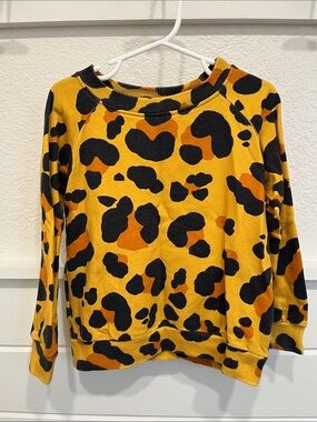 Hugo loves Tiki X Kip&Co kids leopard print crew neck